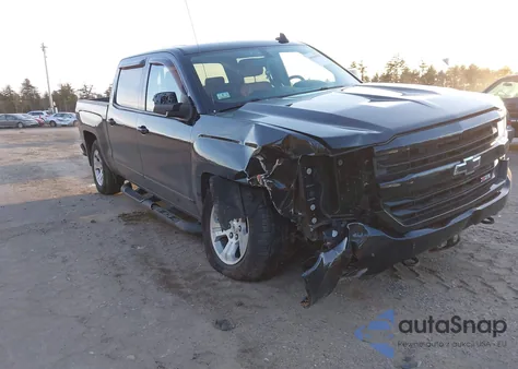 2018 Chevrolet Silverado 1500 2Lt из США, поврежденный, VIN 3GCUKREC6JG403982